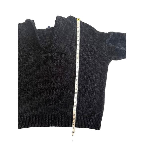 Splendid Size Medium Chenille Aurora V-Neck Oversized Sweater Hoodie‎ Comfy - Picture 12 of 12